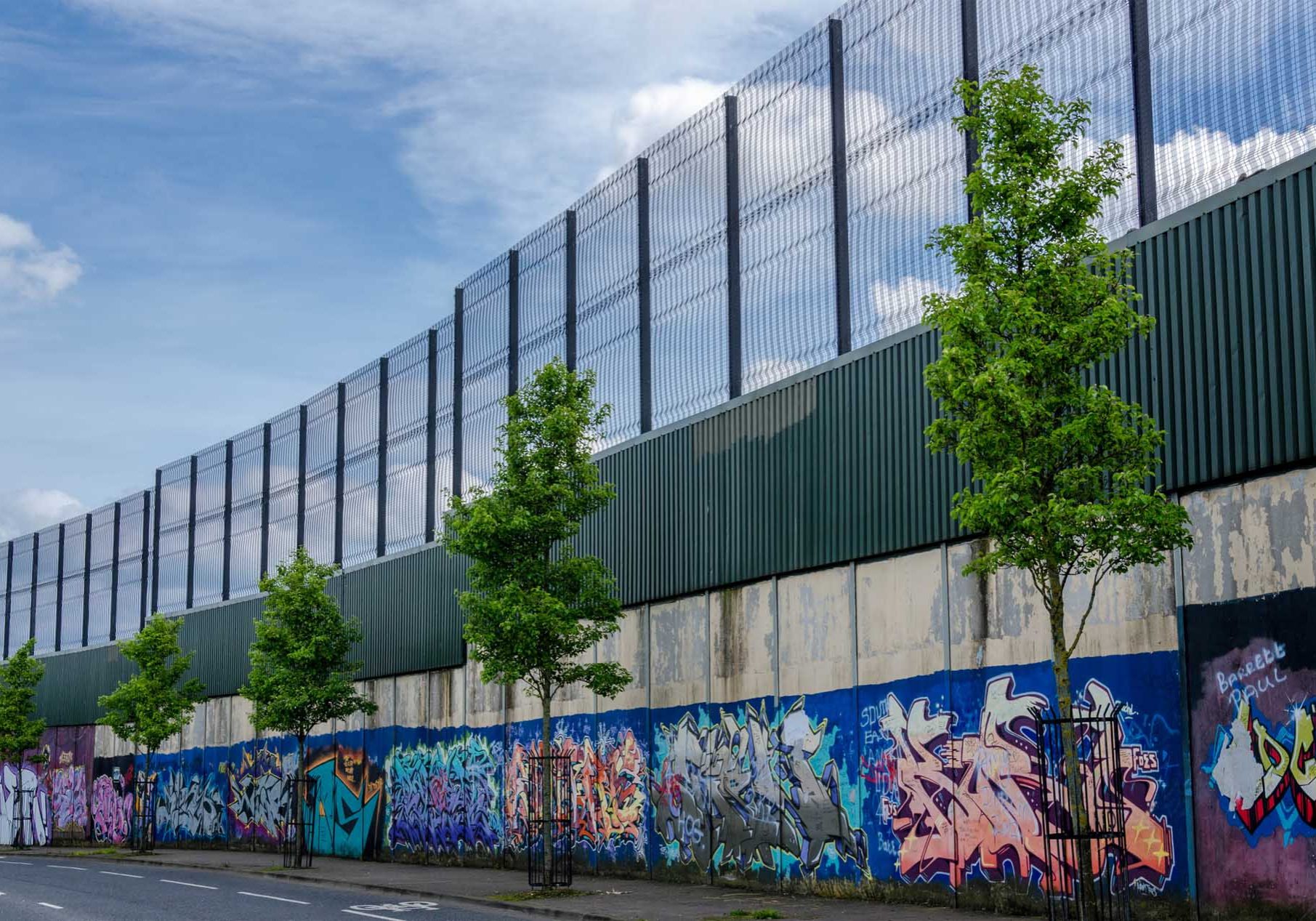 Belfast Peace Wall Northern Ireland Belfast Private Tours